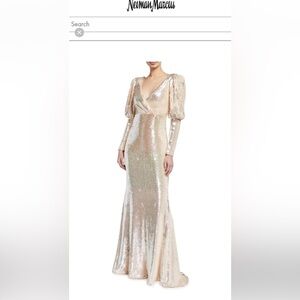 Badgley Mischka Premier Sequin Gown